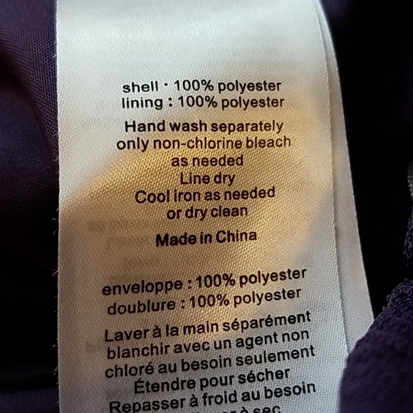 White by Vera Wang Purple Strapless Prom Wedding Gown Size 4 - Picture 8 of 10